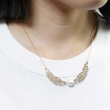 レディースネックレス チェーンネックレス コットンパール | YUKATANゆかたん | 詳細画像4 