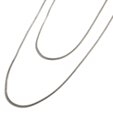 ネックレス スネークチェーン 2way ロングネックレス シンプル | YUKATANゆかたん | 詳細画像10 