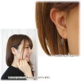 カラフルなキャンディーみたいなドロップビーズが2色選べるセミオーダーピアス 【レ… | YUKATANゆかたん | 詳細画像7