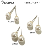 レディースピアス アクリルパール 真珠風 | YUKATANゆかたん | 詳細画像2