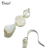 レディースピアス シェル フラワーピアス | YUKATANゆかたん | 詳細画像3