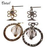 レディースピアス クリアビーズ 多面 | YUKATANゆかたん | 詳細画像3 