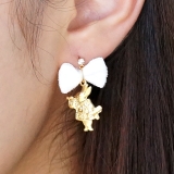 レディースピアス リボン ウサギ | YUKATANゆかたん | 詳細画像4 