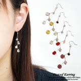 レディースピアス クリアビーズ プラスチックパール | YUKATANゆかたん | 詳細画像1 