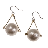 レディースピアス コットンパール トライアングル | YUKATANゆかたん | 詳細画像7 