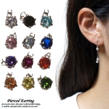 レディースピアス キュービックジルコニア 3粒 | YUKATANゆかたん | 詳細画像1 