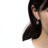 レディースピアス 雪の結晶 スノーフレーク | YUKATANゆかたん | 詳細画像5 