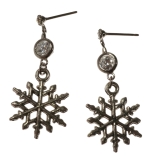 レディースピアス 雪の結晶 スノーフレーク | YUKATANゆかたん | 詳細画像2 