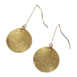 レディースピアス エンボス加工 メダル | YUKATANゆかたん | 詳細画像2 