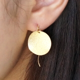 レディースピアス エンボス加工 メダル | YUKATANゆかたん | 詳細画像4 