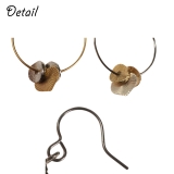 レディースピアス ハート 放射模様 | YUKATANゆかたん | 詳細画像3 