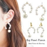 レディースピアス パール モード | YUKATANゆかたん | 詳細画像1 