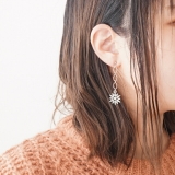 ピアス 雪の結晶 スノーフレーク | YUKATANゆかたん | 詳細画像6 