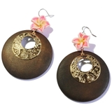 ピアス 花 ウッド | YUKATANゆかたん | 詳細画像10 