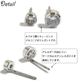 ピアス キュービックジルコニア サージカルステンレスポスト | YUKATANゆかたん | 詳細画像4 