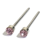 ピアス スワロフスキー 極小 小さい プチ チタンポスト 小粒 スタッドピアス | YUKATANゆかたん | 詳細画像11 