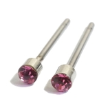 ピアス スワロフスキー 極小 小さい プチ チタンポスト 小粒 スタッドピアス | YUKATANゆかたん | 詳細画像12 