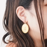 片耳用 ピアス イニシャル | YUKATANゆかたん | 詳細画像6 