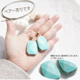 ピアス エスニック ターコイズ風ビーズ | YUKATANゆかたん | 詳細画像5 
