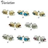 レディースピアス 天然石 アゲート | YUKATANゆかたん | 詳細画像2 