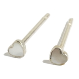 シルバーピアス シェル ハート | YUKATANゆかたん | 詳細画像9 