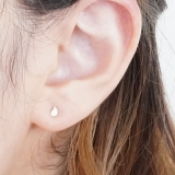 シルバーピアス ホワイト 白色 | YUKATANゆかたん | 詳細画像6 