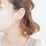 シルバーピアス ホワイト 白色 | YUKATANゆかたん | 詳細画像7 