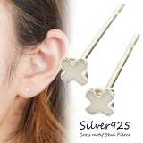 シルバーピアス ホワイト 白色 | YUKATANゆかたん | 詳細画像1 