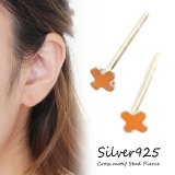 シルバーピアス イエロー 黄色 | YUKATANゆかたん | 詳細画像1 