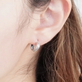 シルバーピアス フープピアス ヘビ | YUKATANゆかたん | 詳細画像7 