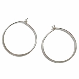 シルバーピアス シルバー線 シンプル | YUKATANゆかたん | 詳細画像3 