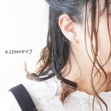 シルバーピアス 直径12mm 直径14mm | YUKATANゆかたん | 詳細画像7 