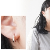 シルバーピアス シルバー925 フープピアス | YUKATANゆかたん | 詳細画像6
