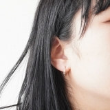 シルバーピアス シルバー925 フープピアス | YUKATANゆかたん | 詳細画像7 