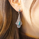 シルバーピアス 模様 壁画 | YUKATANゆかたん | 詳細画像4 