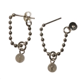 キャッチ一体型ピアス シルバーピアス クリスタル | YUKATANゆかたん | 詳細画像2 