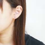 シルバーピアス スタッドピアス 輪っか | YUKATANゆかたん | 詳細画像5 