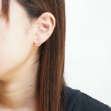 シルバーピアス スタッドピアス 輪っか | YUKATANゆかたん | 詳細画像5 