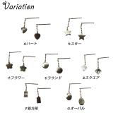 シルバーピアス スタッドピアス ハート | YUKATANゆかたん | 詳細画像2 