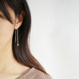 シルバーピアス アメリカンピアス チェーンピアス | YUKATANゆかたん | 詳細画像5 