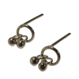 シルバーピアス スタッドピアス シャカ玉 | YUKATANゆかたん | 詳細画像6 