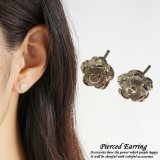 シルバーピアス スタッドピアス 花 | YUKATANゆかたん | 詳細画像1 