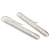 シルバーピアス 透かし ロングピアス | YUKATANゆかたん | 詳細画像9 