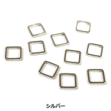 正方形 ゴールド シルバー 10個1セット アクセサリーパーツ | YUKATANゆかたん | 詳細画像4 