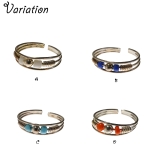 フリーサイズリング トゥリング カラフルビーズ | YUKATANゆかたん | 詳細画像2 