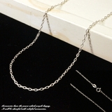 どんなペンダントトップとも相性抜群なシルバーアズキネックレスチェーン【シルバー9… | laplateriashu  | 詳細画像1 