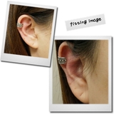 イヤーカフ シルバー925 アジアンテイスト、エスニックイヤーカフス！デザインイ… | YUKATANゆかたん | 詳細画像4 