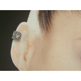 【ペアー売り】イヤーカフ シルバー925 御花模様がかわいいイヤーカフス | YUKATANゆかたん | 詳細画像3 