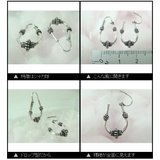 エスニック バリスタイル ドロップ型のフープピアス | YUKATANゆかたん | 詳細画像2