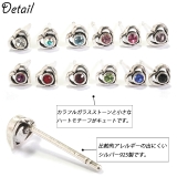 ピアス silver925 ハート | YUKATANゆかたん | 詳細画像4 